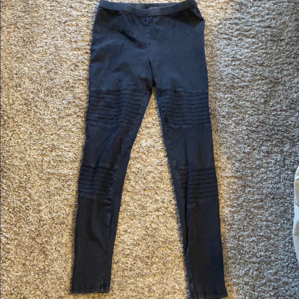 Grey Fashion Leggings